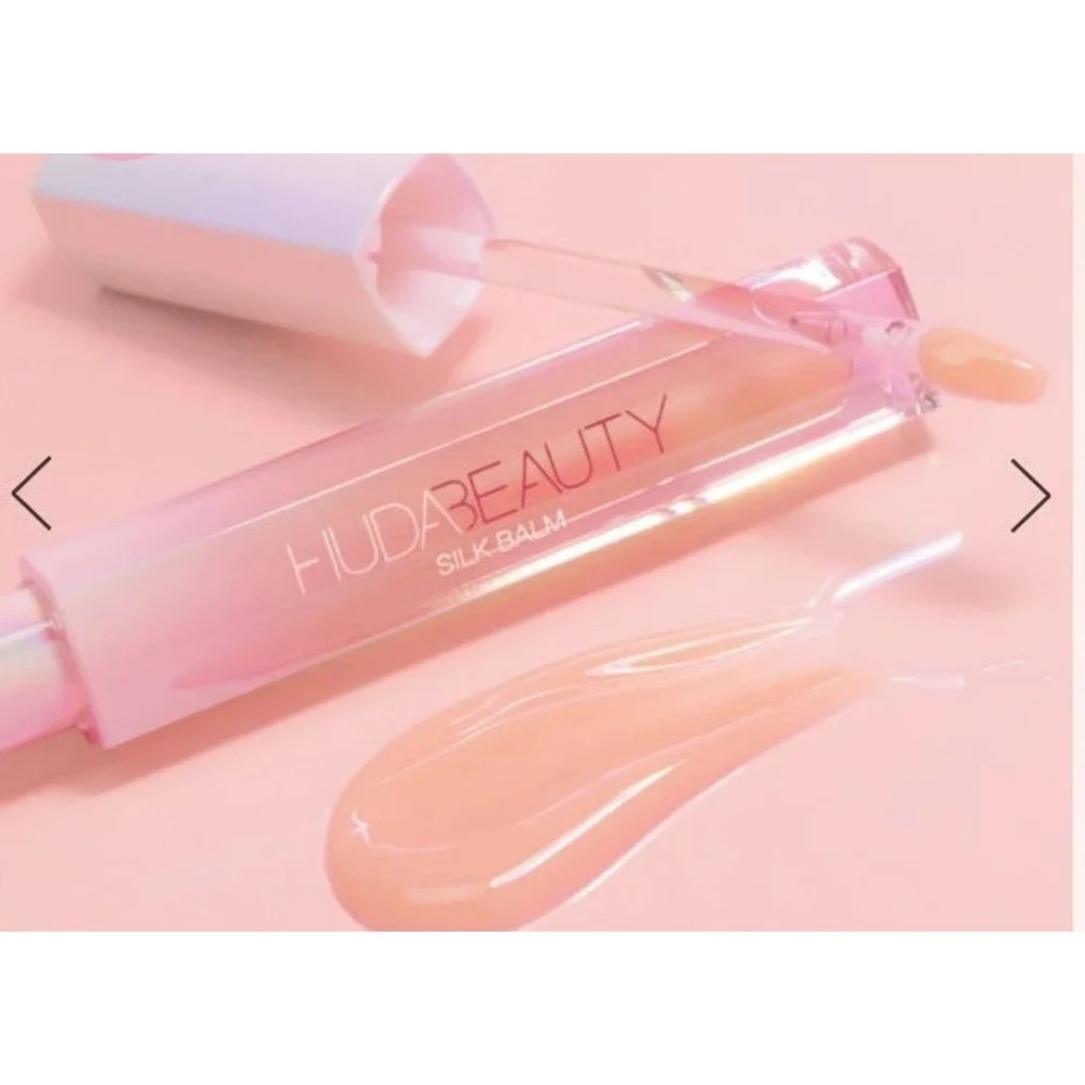 2 X HudaBeauty Silk Balm Lip Gloss-Blush-Trial Size